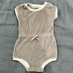 Baby gap terry cloth romper